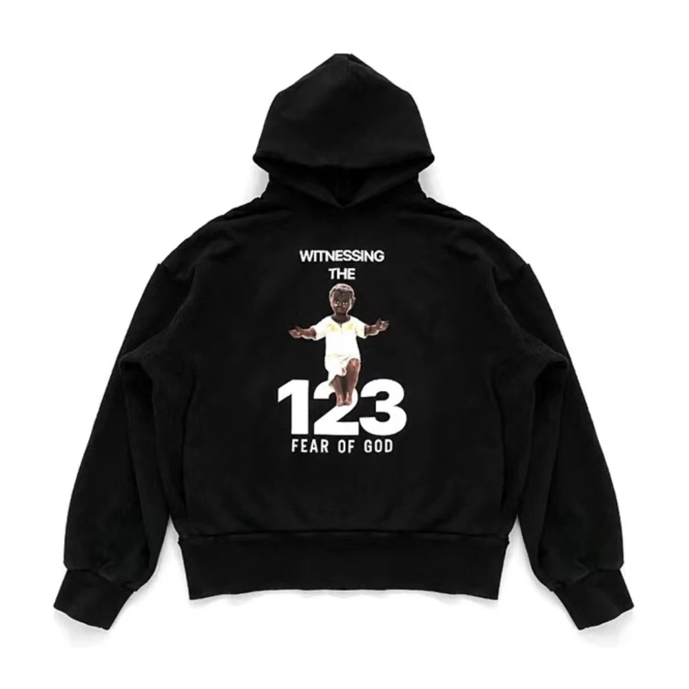 

American fashion brand autumn and winter new RRR123 letter logo printed boutique hoodies and hoodies, high-quality clothing