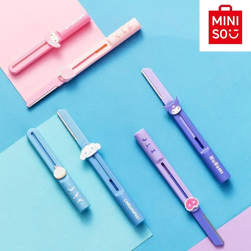 MinisoEyebrowTrimmerMyMelodyCinnamorollKuromiSanrioCharactersAnimeCartoonPortable