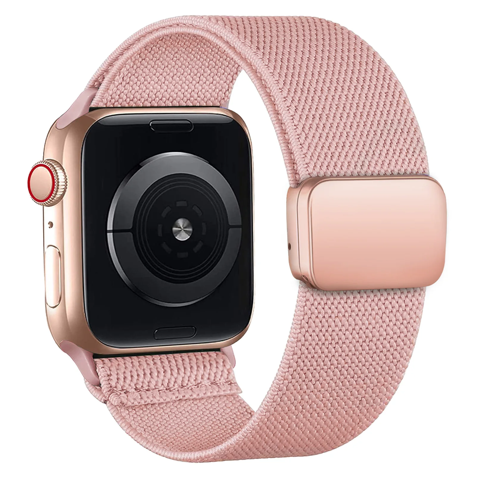 Stylish Magnetic Nylon Loop Watch Strap Bracelet