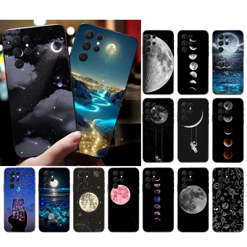 

Space Moon Planet Phone Case For Samsung Galaxy A52S A04S A21S A33 A23 A13 A14 A32 A52 A53 A54 A51 A71 M51