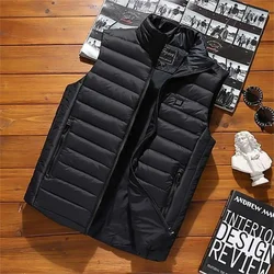 Customizable Electric Heating Vest - 4XL (Black)