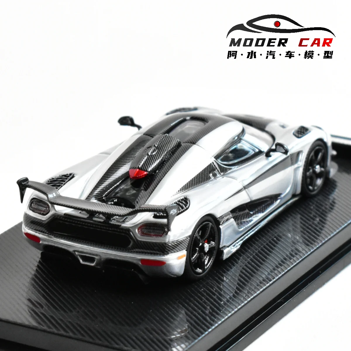 SCA SmallcarART 1:64 Agera RS Diecast Model Car 