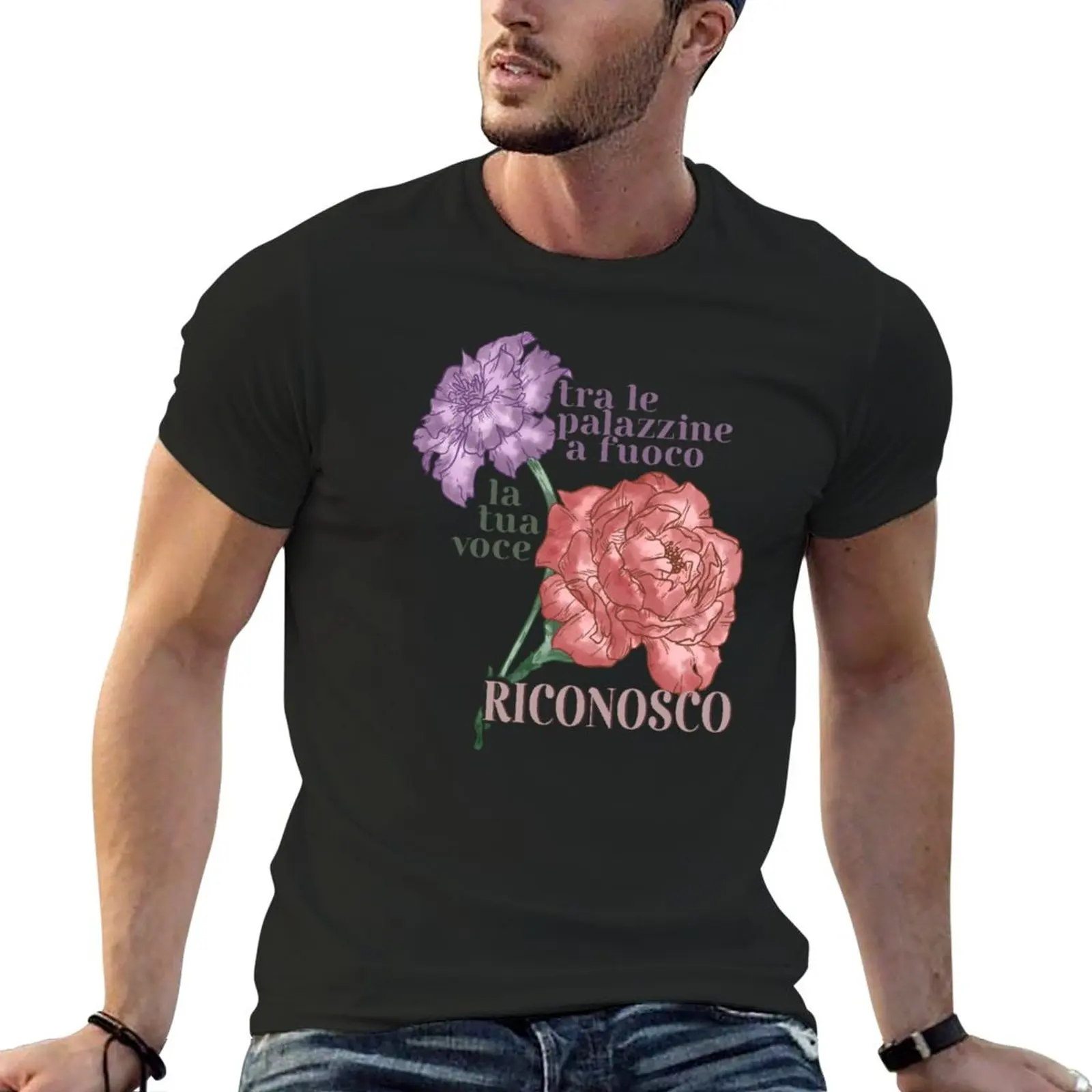 Tango Tananai T-Shirt Per Un Ragazzo Plus Size Top Vestiti Estetici Magliette Da Uomo Casual Elegante
