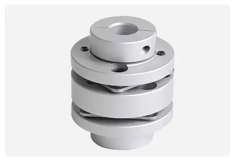 Description Picture 5 of item1pc D44-L50 LK3-C44-W Aluminum Alloy Flange Double Diaphragm Coupling Applicable To Step Servo Motor Sleeve Zero Clearance