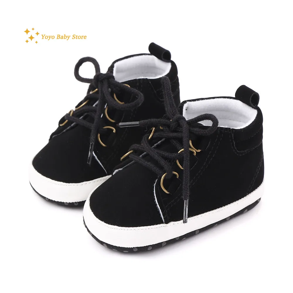 Shoes Baby Boy Newborn Infant Toddler Casual Comfor Cotton Sole Anti-slip PU Leather First Walkers Crawl Crib Moccasins Shoes baby shoes soft sole shoes