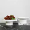 Simple modern circular storage tray living room porch fruit and vegetable aromatherapy small items desktop storage tray 1