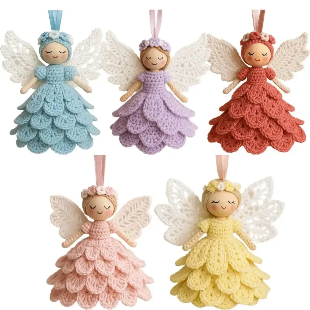 DIY Crochet Angel Ornament Kit 6