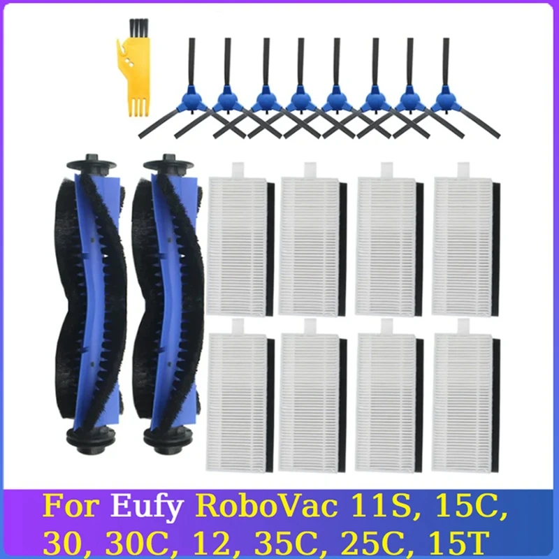 

Replacement Parts For Eufy Robovac 11S, 15C, 30, 30C, 12, 35C, 25C, 15T Robotic Vacuums Cleaner Household Cleaning