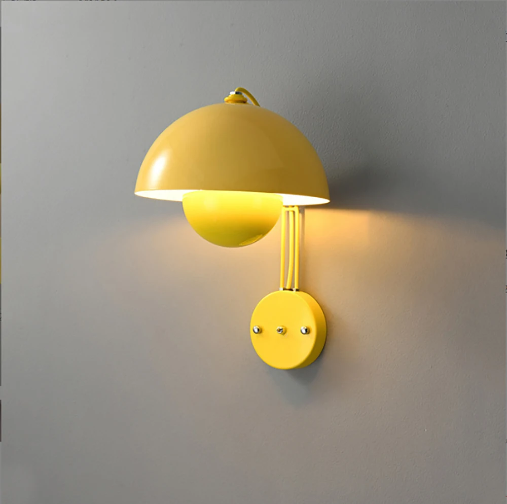 Modern Mushroom Wall Lamp