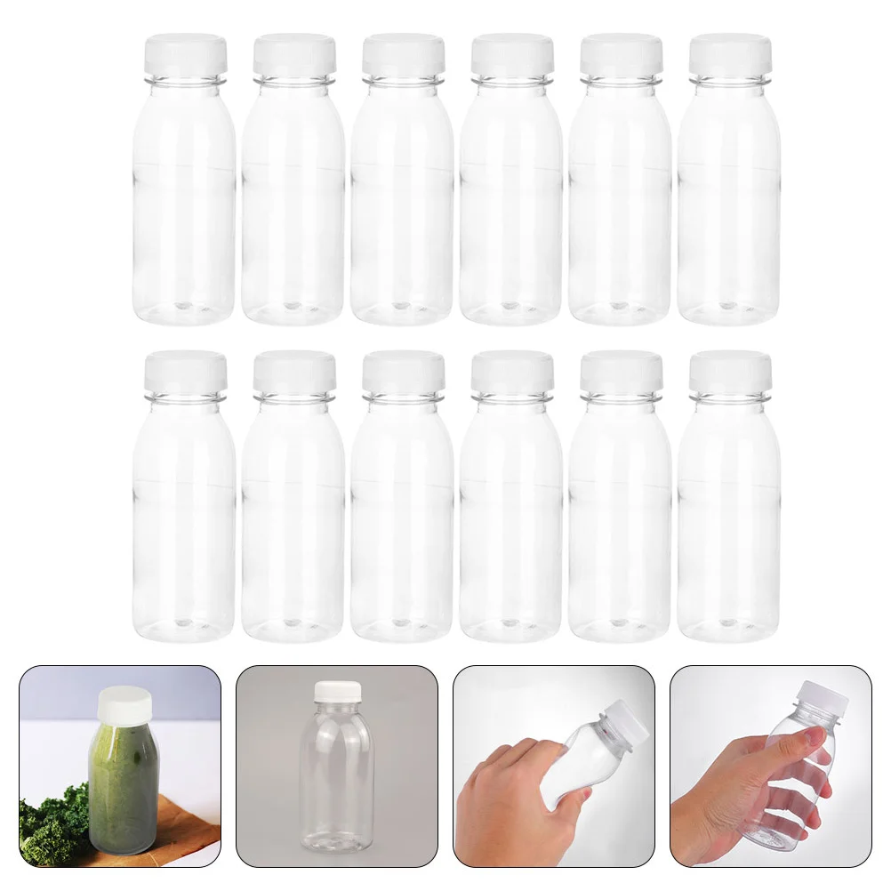 

Plastic Juice Bottle Beverage Bottle Fruit Tea Bottles Juice Packaging Bottle Beverage Pet Food Grade With Cover