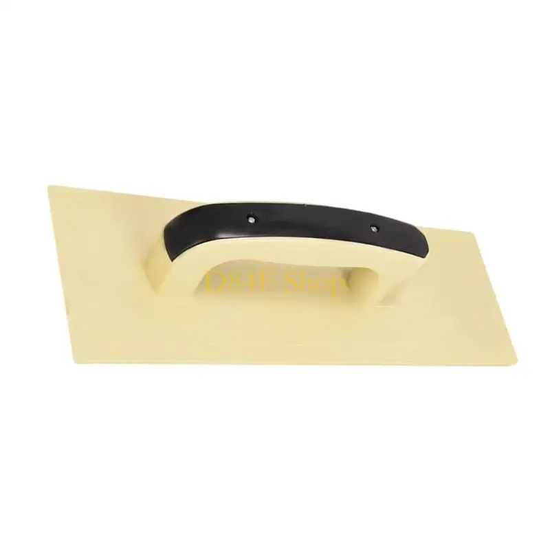 D84F Plastic Cement Trowel with Smooth Surfaces for Walls Floor and Outdoor Projects