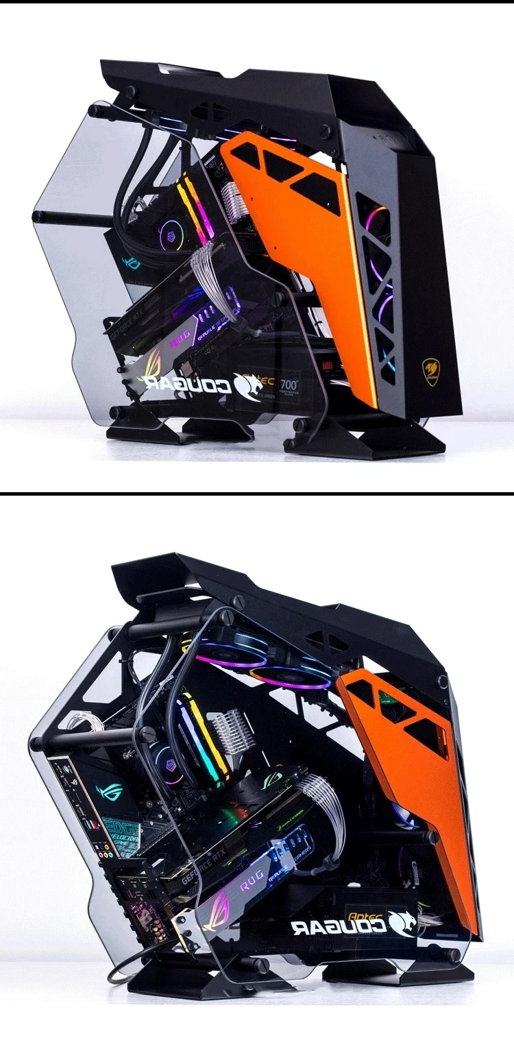 Suporte para Placa Gráfica Suporte para Placa de Vídeo Asus Msi Gigabyte Asrock 5v Argb m b Aura 3pin 4pin Sync 275*50*8 mm - Imagem 3