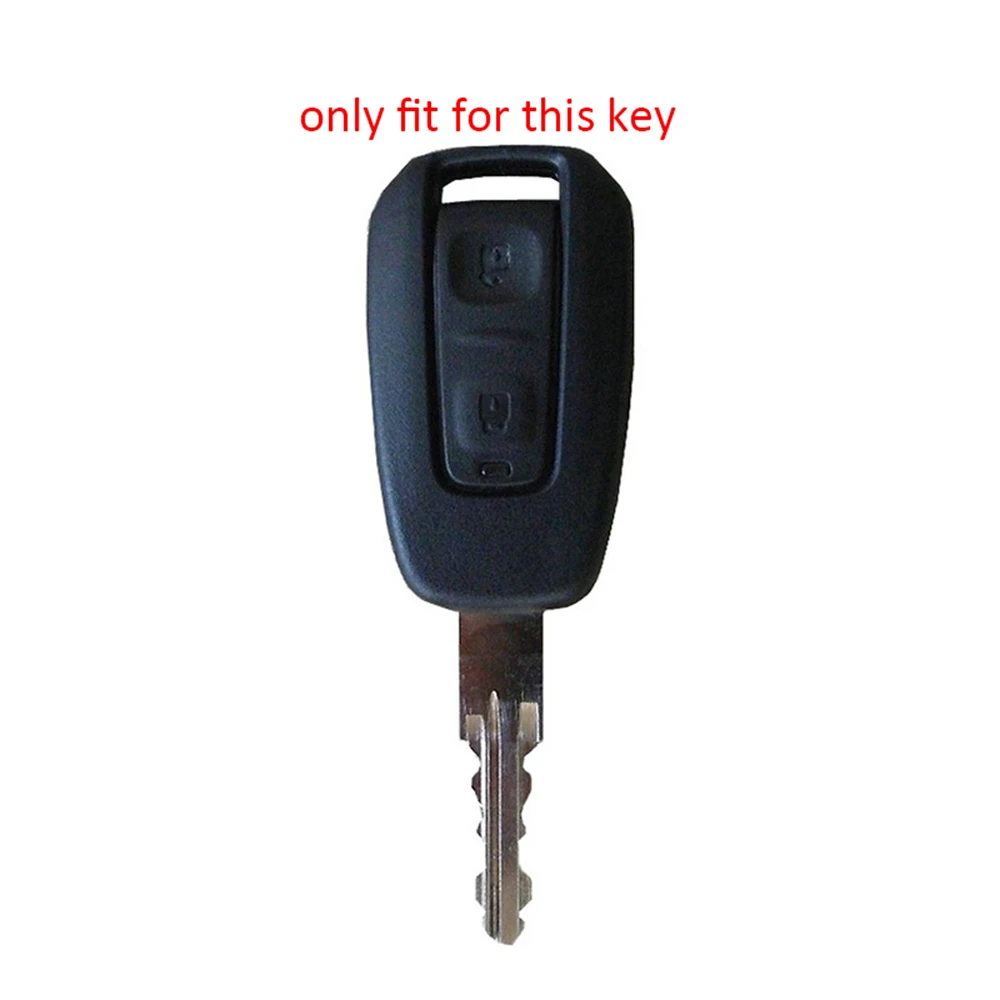 2 Button Silicone Key Cover Case Remote Control Shell Holder Keychain Car Styling Keyless Protection For TATA Vista Manza Indica
