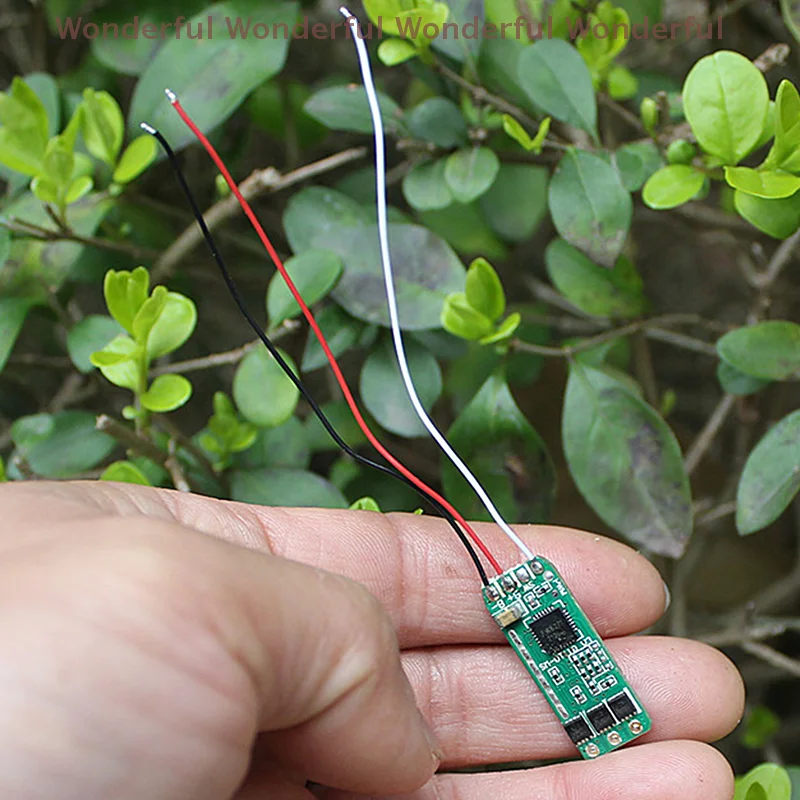1PC 미니 브러시리스 전기 레귤레이터 모듈 2S 7A-15A 항공기 모델 RC 모델 용 브러시리스 모터 드라이버 보드