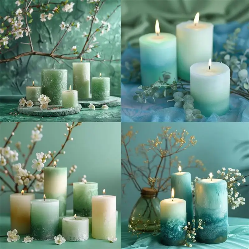 Mica Powder Pigment 10g Pearlescent Mica Powder Candle Making Toning Paint DIY Homemade Creative Aromatherapy Candle Decoration Coloring Materials