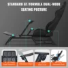 VEVOR Pre-installed Steering Racing Wheel Stand Universal Base Fit for Logitech/Thrustmaster/Fanatec Multi-Position Adjustable 4