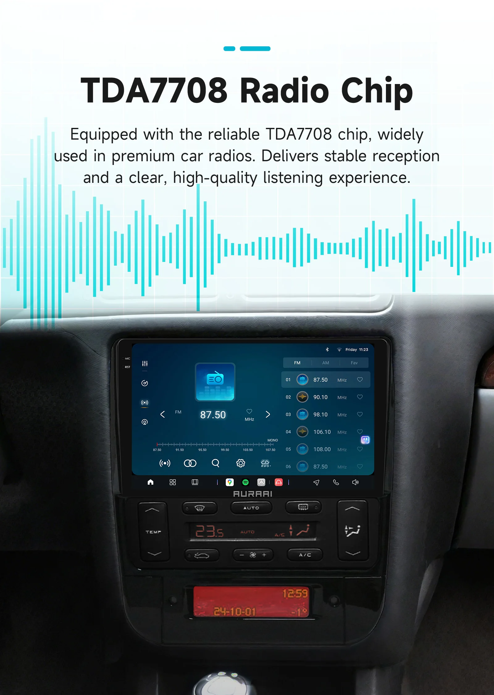 8-Kern 8+256G AI Carplay Android Autoradio für Peugeot 406 1994-2005 Multimedia-Player 2K Intelligenter Bildschirm GPS ADAS+360-Grad-Kamera – Detail 23