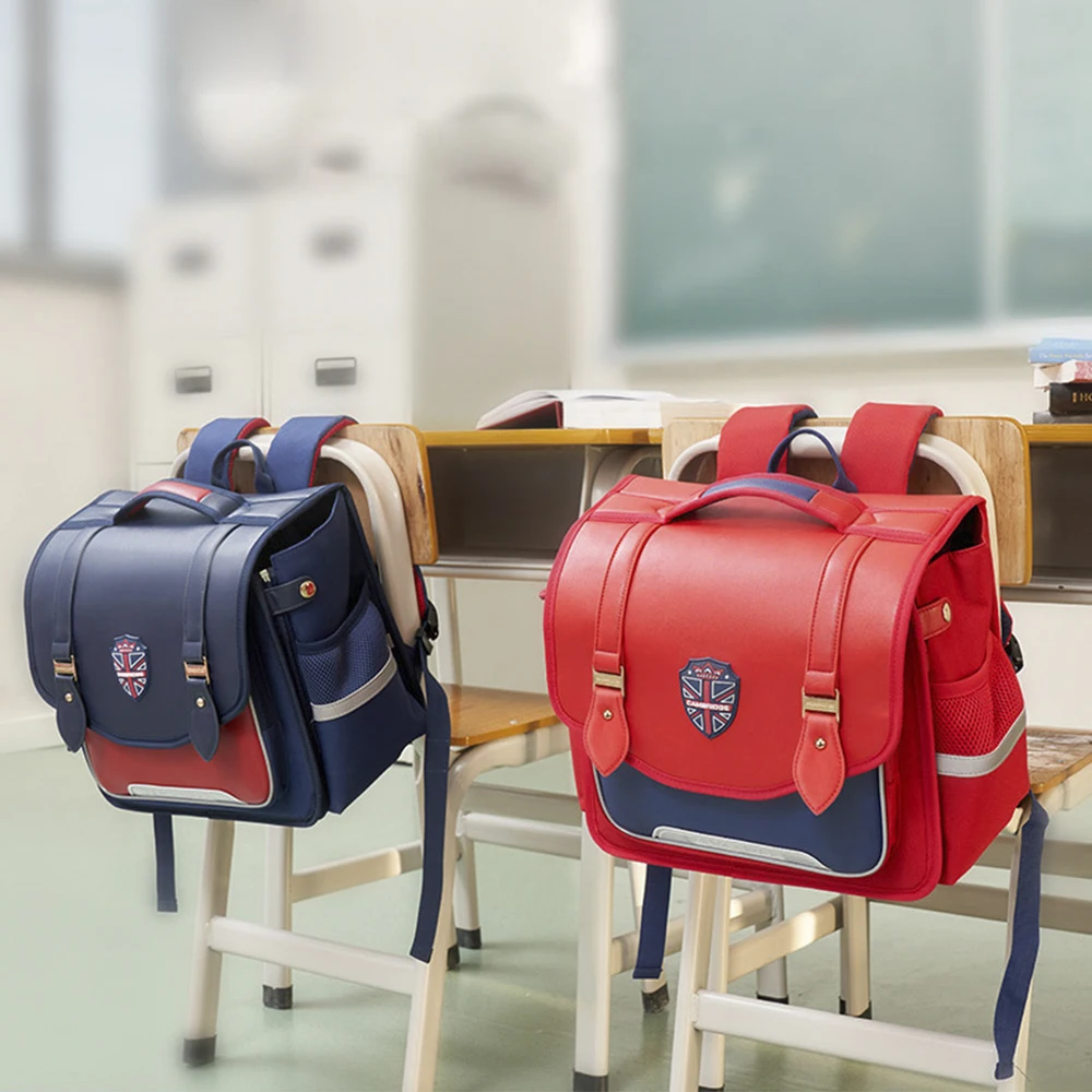 Buy Ransel Randoseru Semi-automatic Japanese school bags PU leather for  girls boys Online at desertcartINDIA