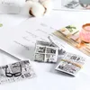 1:12 Dollhouse Accessories Simulation Miniature Mini Newspaper Magazines Model  For Barbies Bjd Ob11 Dolls Kids DIY Pretend Play 4