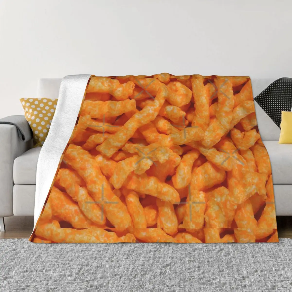 Copriletto Coperta Cheetos Sul Letto Vintage Ultraleggero