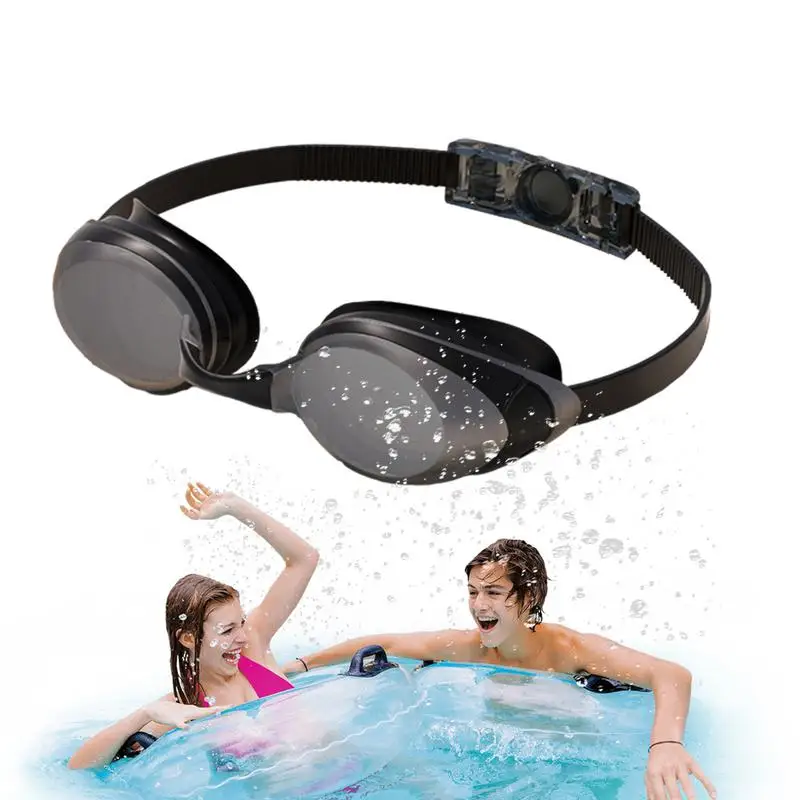 Fog Free Goggles for Swimming, Electroplated Anti Fog Diving Goggles, No Leaking Clear View, Men and Women