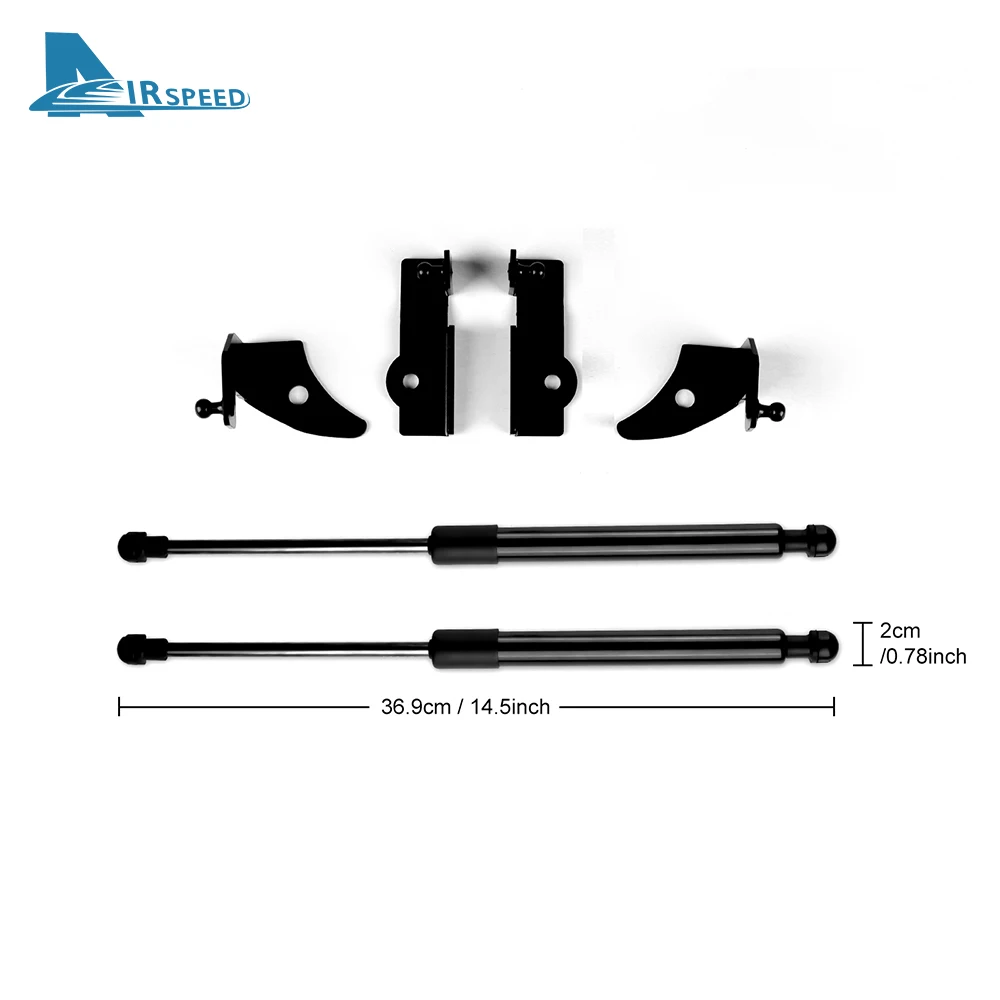 자동차 전면 보넷 개조 가스 스트럿 리프트 지지대, 스바루 임프레자 2018-2023, XV 2018-2022, 크로스스트렉 2018-2024 후드 댐퍼
