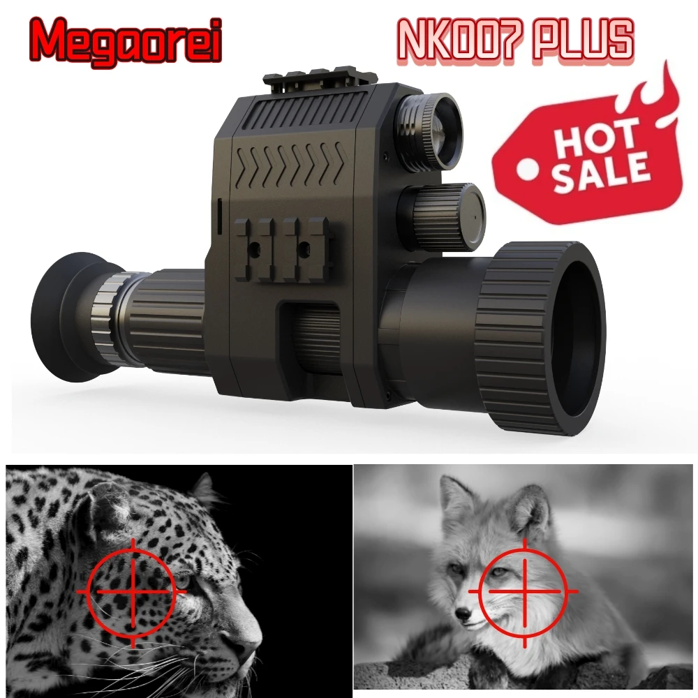 

Megaorei NK007 Plus Wildlife Trap Hunting Infrared Laser IR Night Vision Scope Outdoor Cameras With 850nm IR Torch