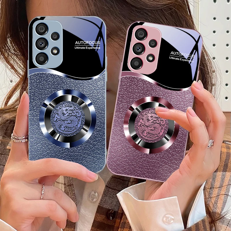 Lucky Ring Tempered Glass Phone Case