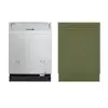 24" Stainless-Steel Panel-Ready Dishwasher 14 Place Settings 45 dB Energy Star Certified Slide-Out Racks Top Utensil Rack Quiet 2