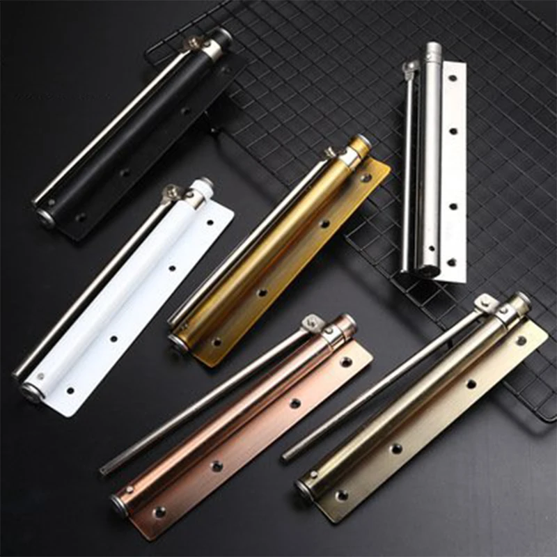 Adjustable Door Closer,Aluminum Alloy Automatic Door Closer,Spring Automatic Closing Device,Suitable For Many Types Of