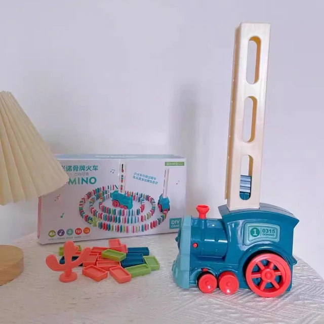 SoundLight Domino Train Set AutoPlacing Design Educational Track Toy STEM Gift for 5-12 Year Olds 4