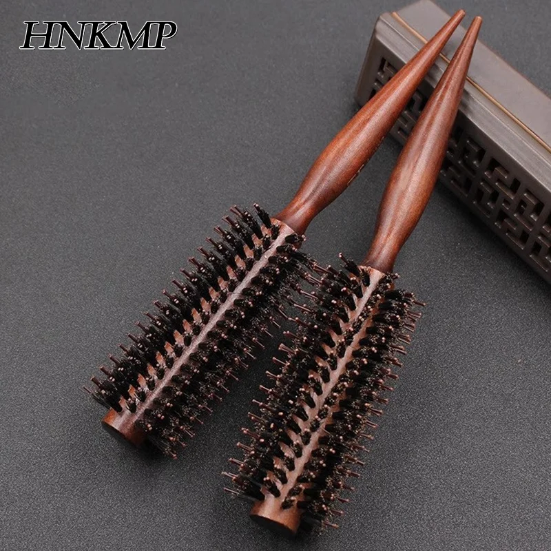 Anti-Static Boar Bristle Round Hair Brush