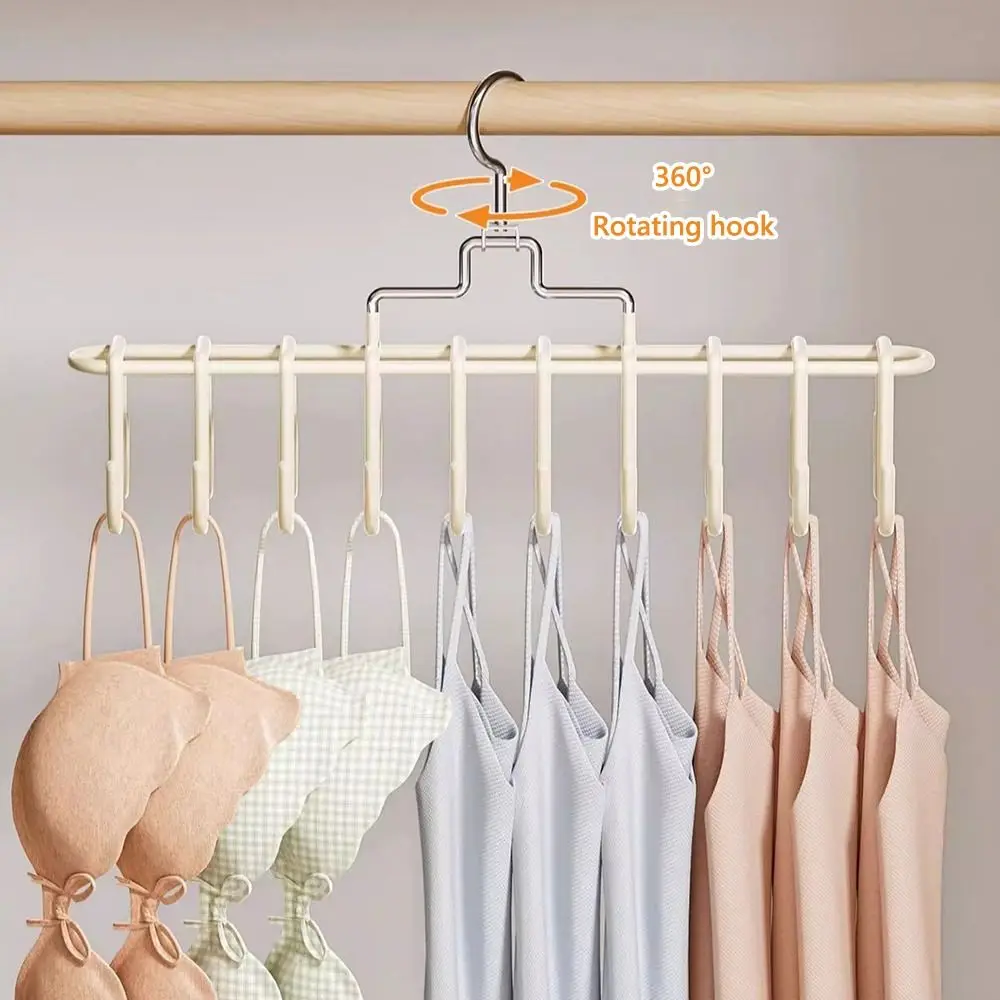 New Multiple Suspender Hanger Underwear Vest Storage Artifact Dormitory Wardrobe Hanger Hook Multifunctional Bag Storage Rack