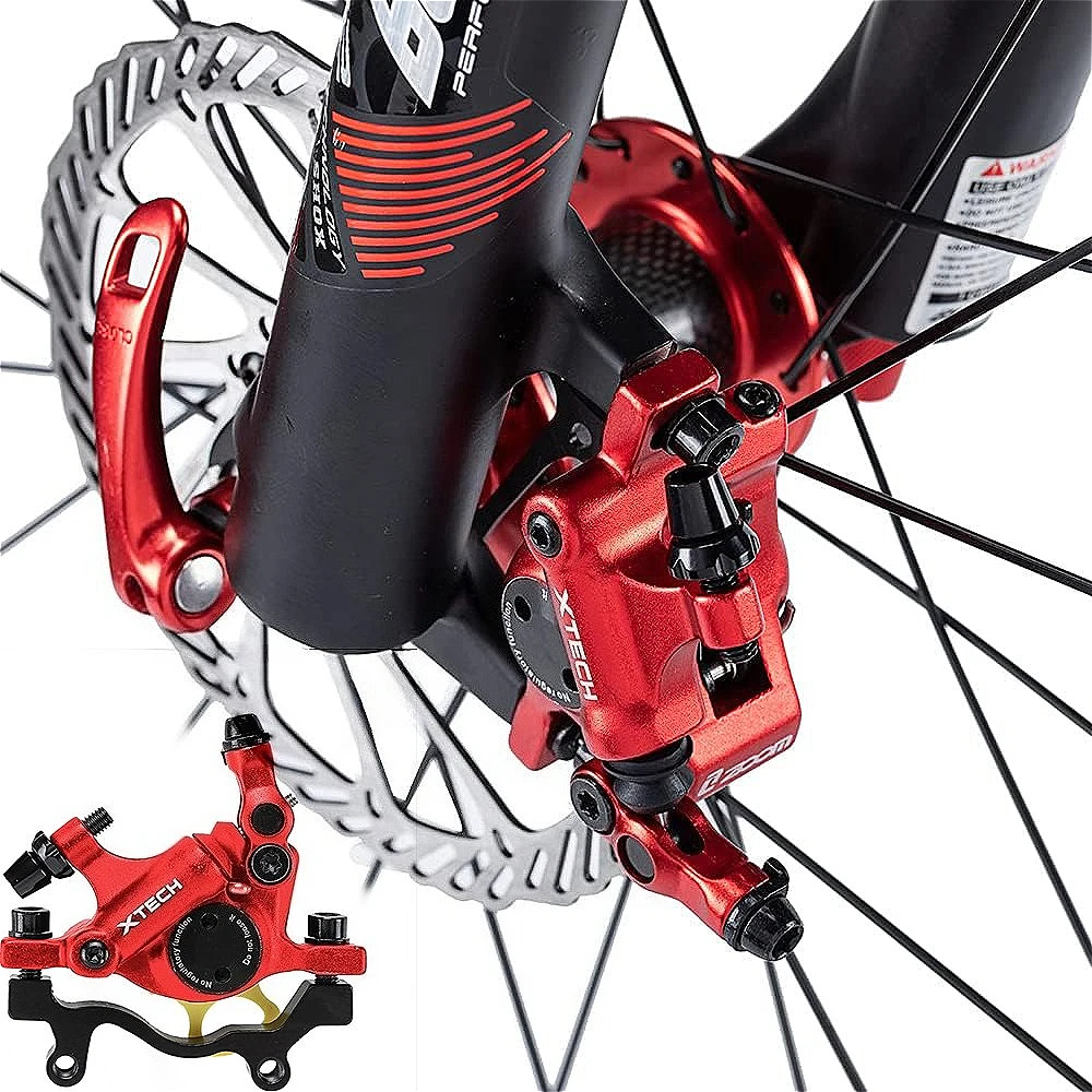 HB-100 MTB Line Pulling Hydraulic Disc Brake Calipers Mechanical Disc Brake Universal Caliper Adapter(1 Pair Black) ZOOM MTB Hydraulic Disc Brake Calipers HB100 Line Pulling Oil Brake Front \u0026  Rear For Folding Bike Scooters Winter Cycling Parts - AliExpress