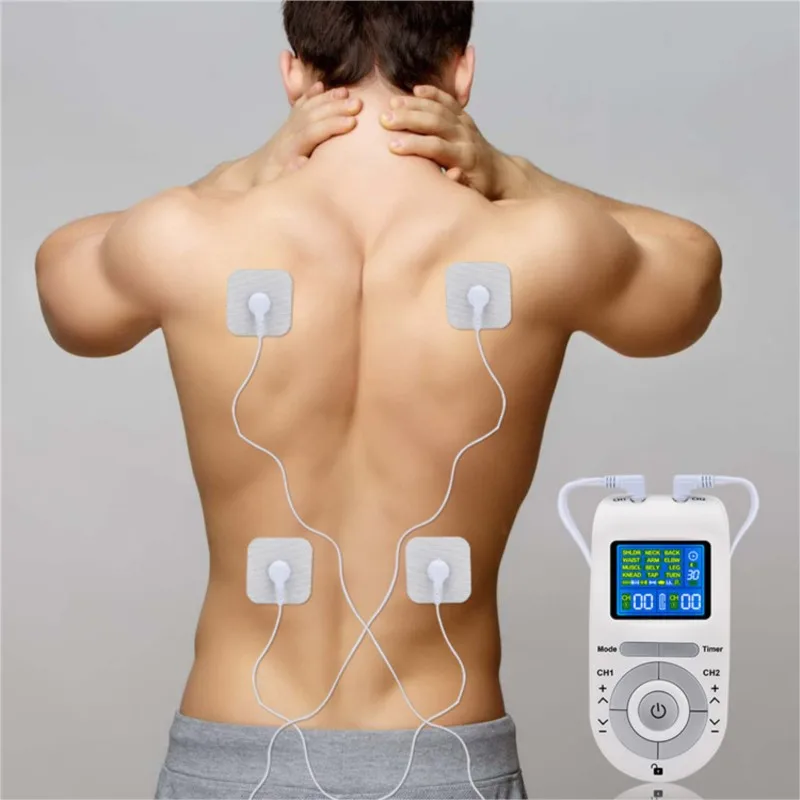 12 Modes Battery Type Pulse 40-Speed Home Tens Massager Ems Digital Meridian Instrument Physiotherapy Instrument
