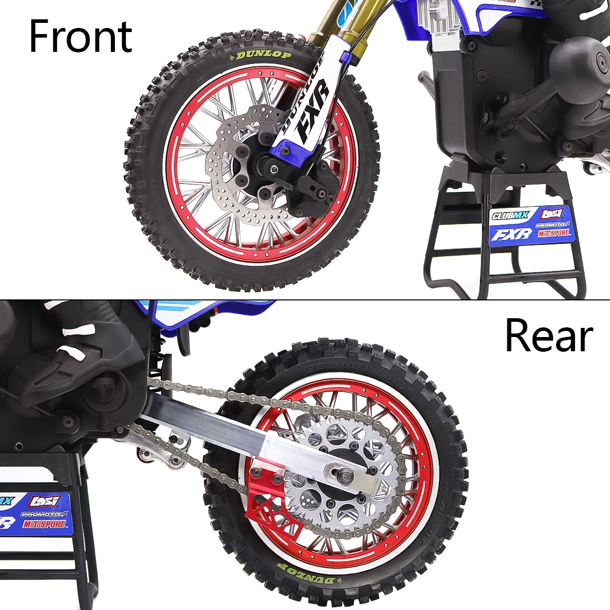 LOSI 1/4 Promoto-MX мотоциклетный кран с поворотным рычагом