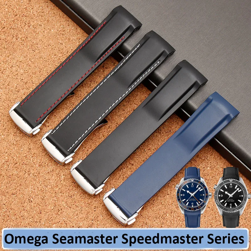 Omega Swatch Arc Cinturino In Gomma 20Mm Bracciale Da Lavoro Per Uomo E Donna Per Omega X Swatch Joint Planet Cinturino Arancione Nero