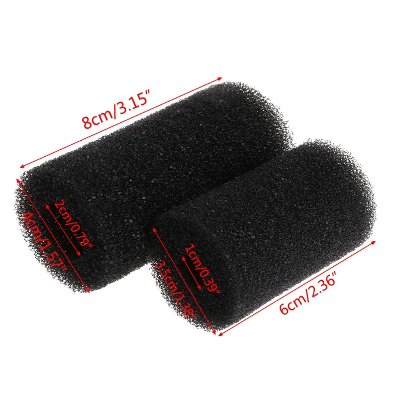 Pre-Filter Sponge 5 Pack for Fluval Edge Aquarium Black Pre-Filter Foam Rolls