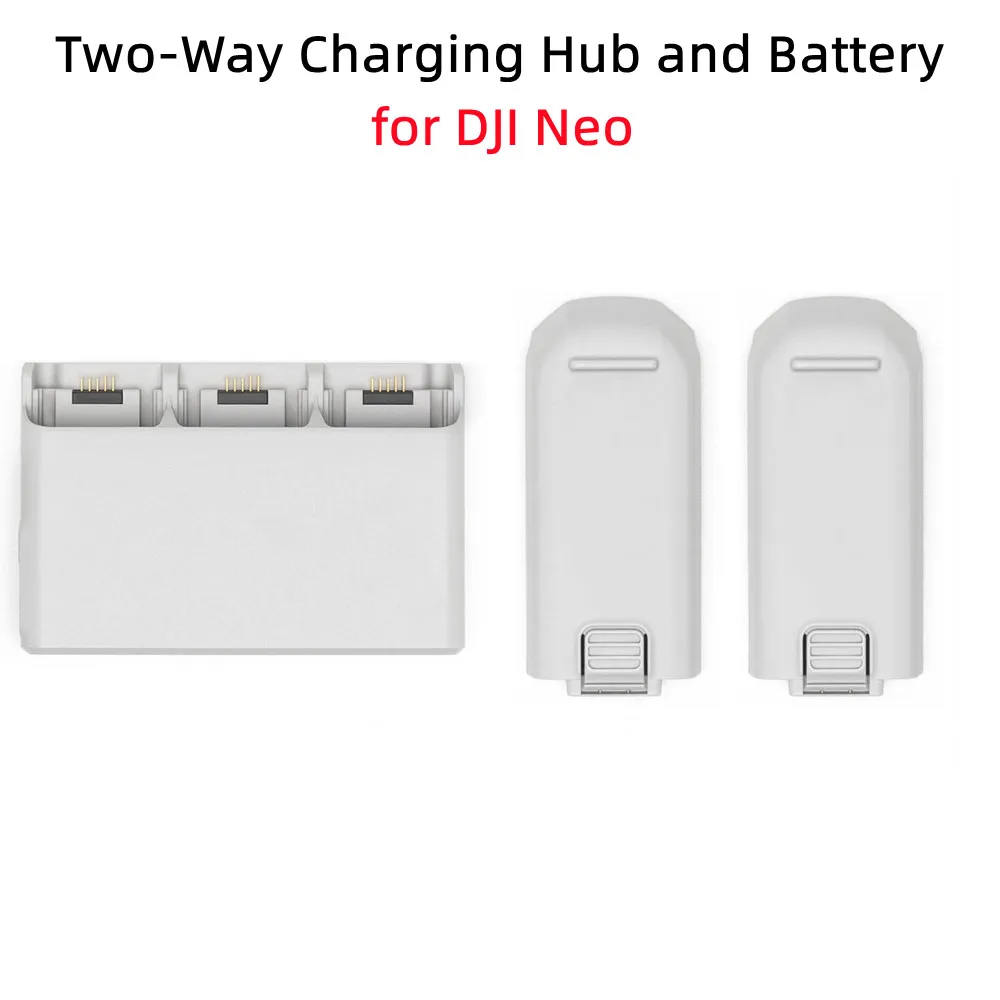 Batería Y Hub De Carga Bidireccional Para DJI NEO 2 – Repuesto Original – Carga Rápida Y Fuente De Energía Portátil – Protección Inteligente