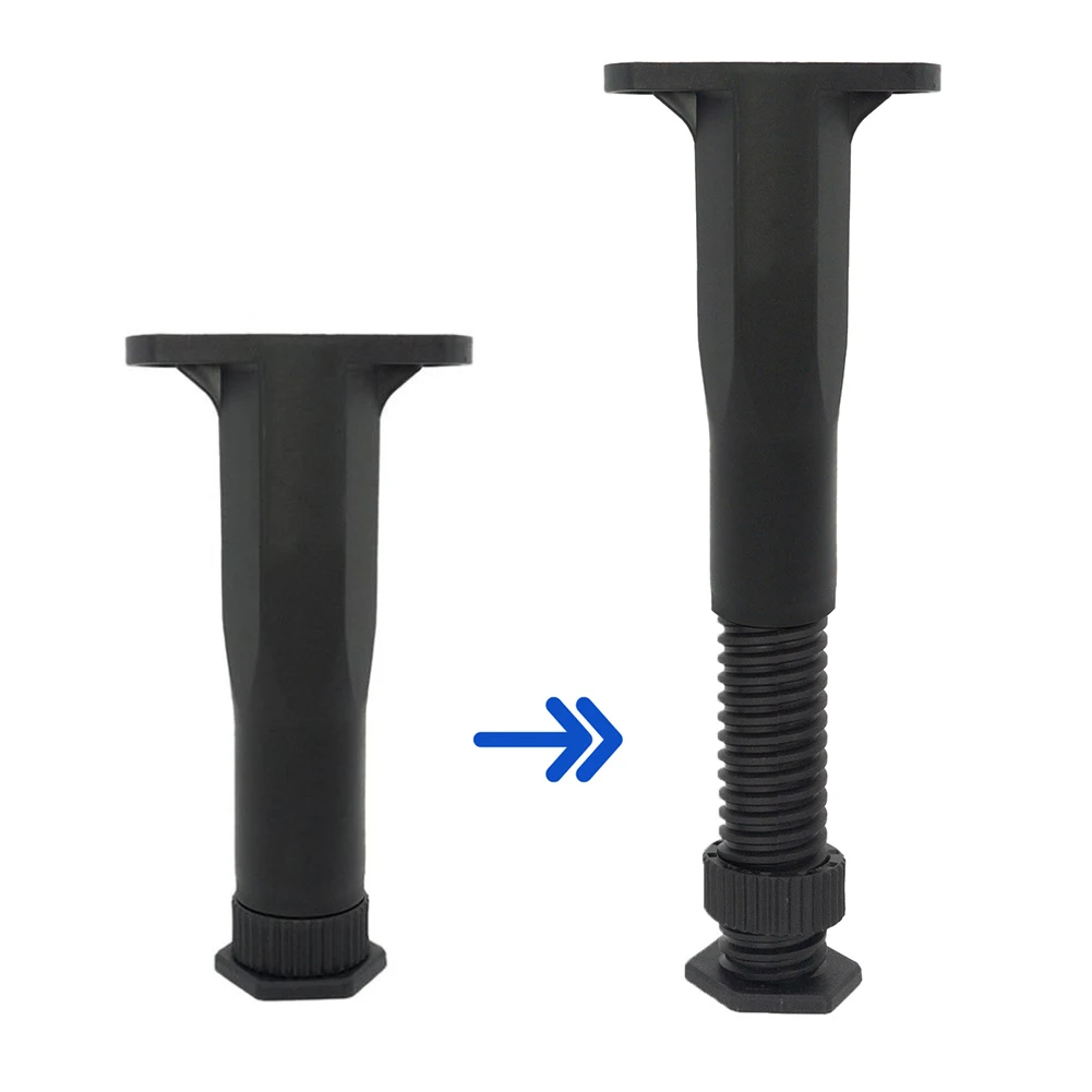

Telescopic Furniture Stand with Exquisite Details Adjustable Plastic Construction Hexagonal Bottom for Stable Support