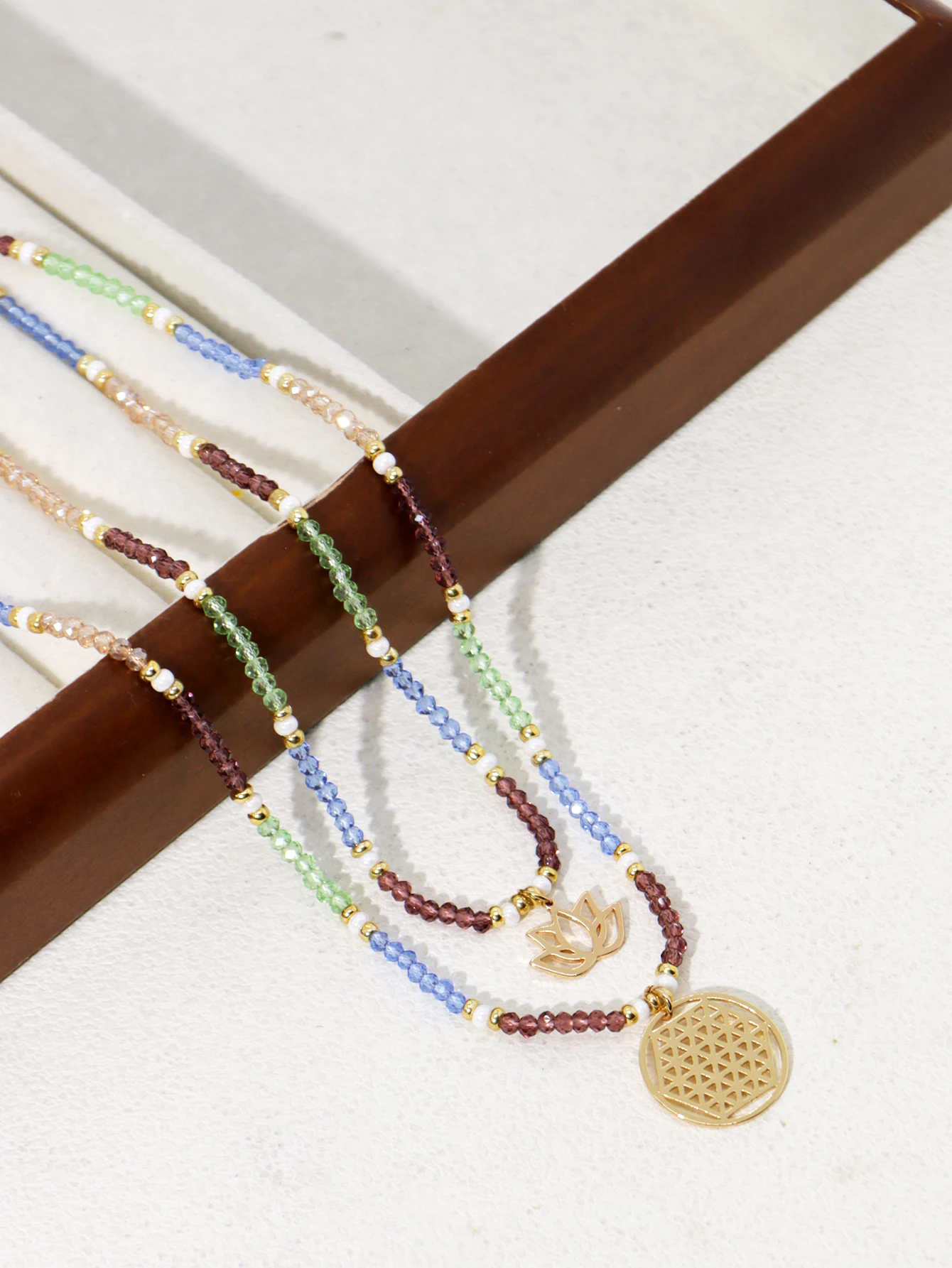2PCS Necklace for Women Party Gift Jewelry