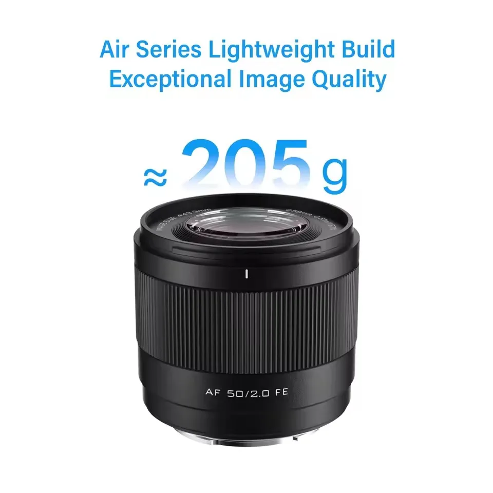 新品 - VILTROX AF 50/2.0 FE E-Mount レンズ Viltrox AF 50mm F2.0 AIR フルサイズ FE ソニーEマウント