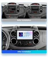 Auto radio za Citroen Berlingo B9 Peugeot Partner 2008-2019 2