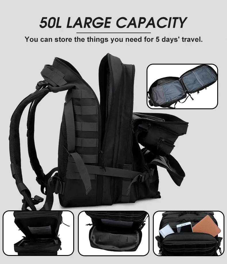 Large Capacity Ski Backpack 2