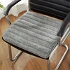 Plush Office Chair Seat Cushion Home Decoration Dining Chair Mat Anti-Slip Cushion With String Square Student Stools Pads 6
