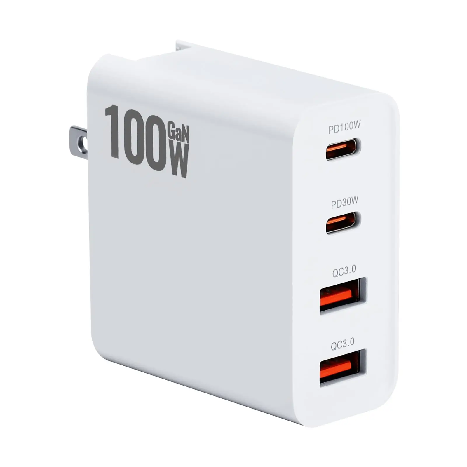 Rcstq Drone power adapter 100W charger 4 ports QC3.0 Port Fast Charger For DJI Flip Avata2 NEO Air 3S Mini 4 Drone Accessories