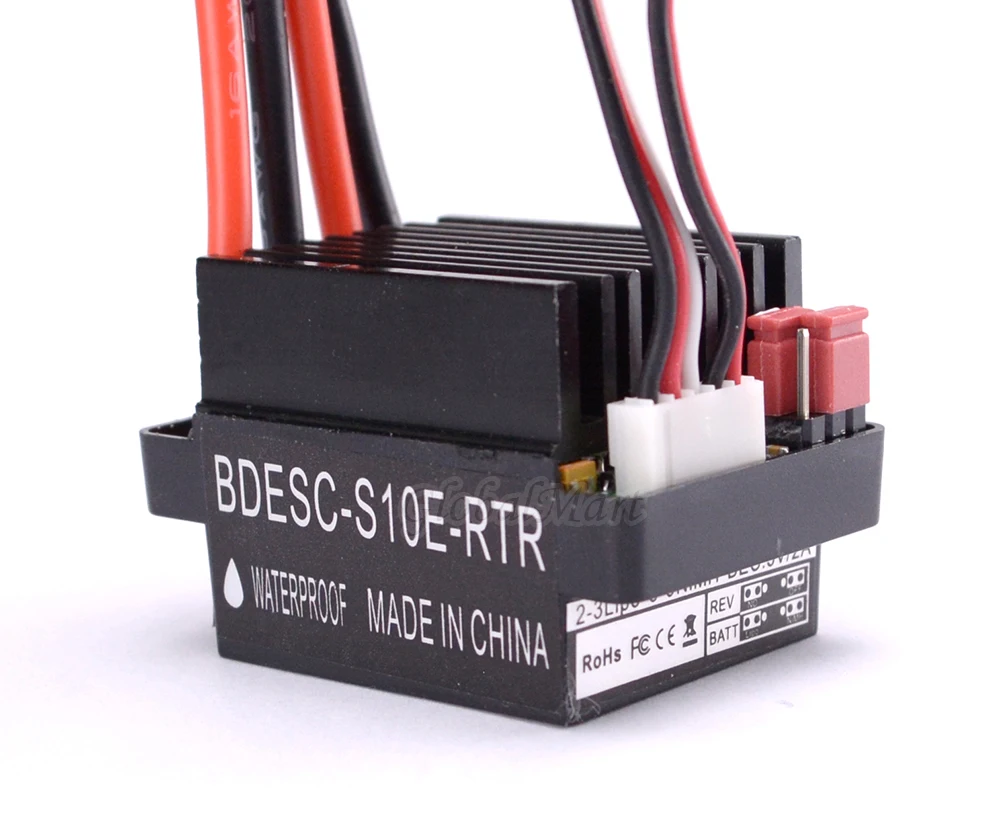 Ελεγκτής ESC Brushless 320A για Αυτοκίνητο/Βάρκα RC - 3S 12V