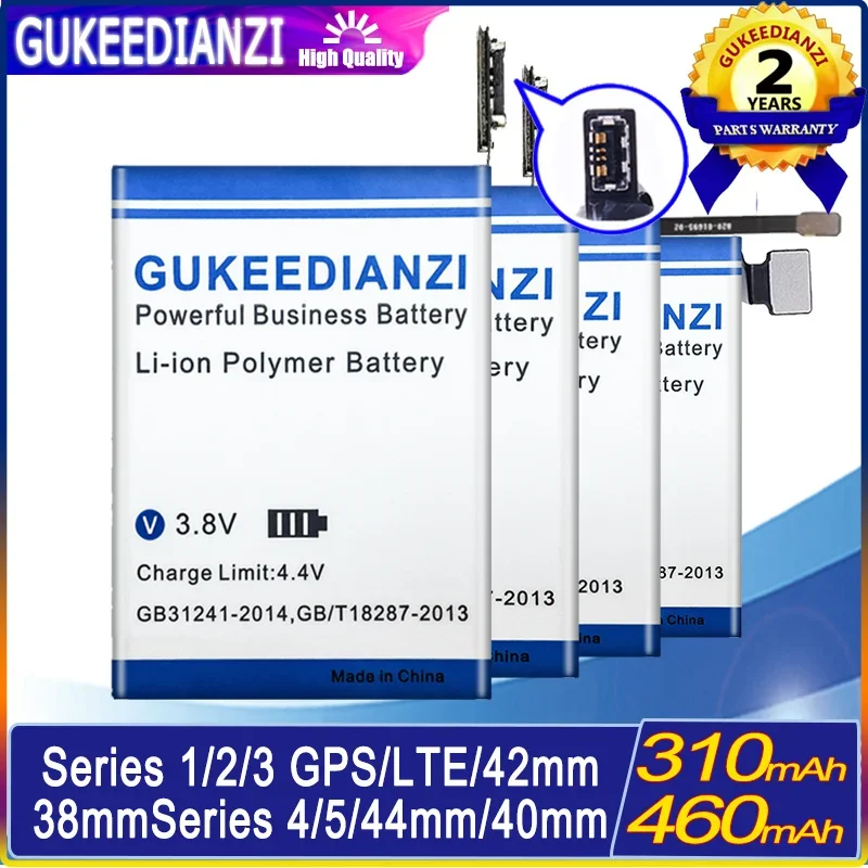 Batteria Per Apple Watch Series 1 2 3 4 5 Series 44Mm 42Mm Gps Lte Bateria Di Ricambio Per Iwatch S1 S2 S3 Gps Lte S4 38Mm 40Mm