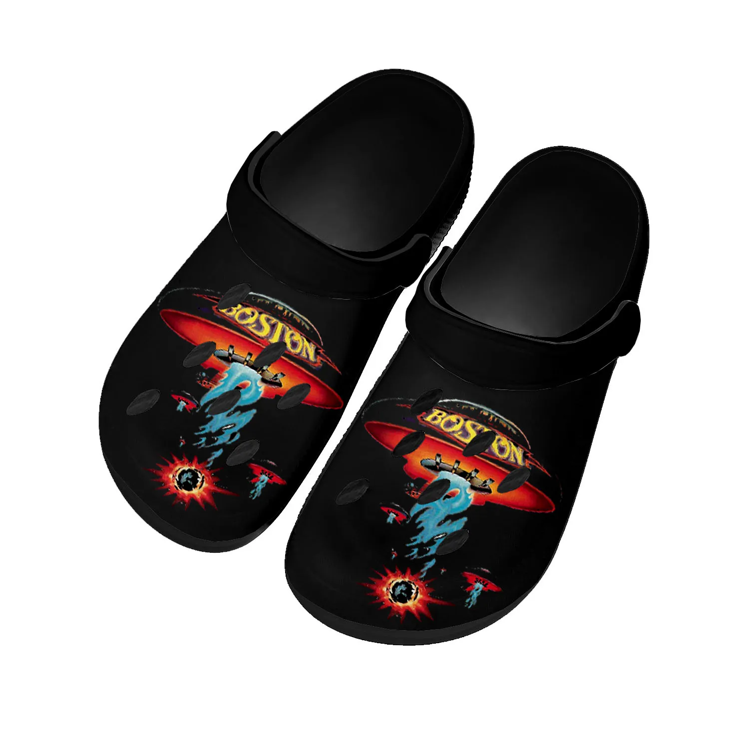 Boston-Band-Rock-Band-Home-Clogs-Custom-Water-Shoes-Mens-Womens ...