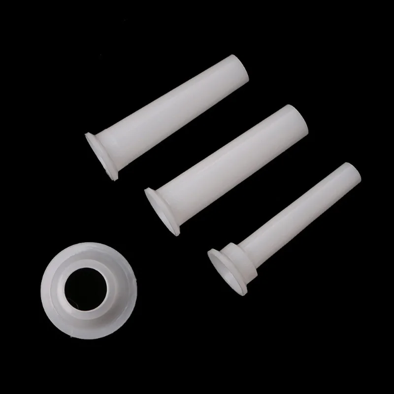 3pcs/set Meat Grinder Sausage Stuffer Filling Tubes DIY Sausage Maker Funnels Nozzles with 1PC 5.7cm Base Kitchen Tools sausage stuffing machine